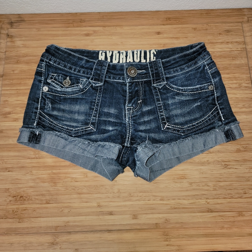 Hydraulic Jean shorts